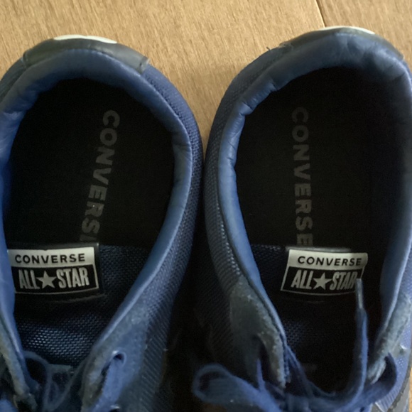 Men’s Navy Converse Sneakers - Picture 3 of 6
